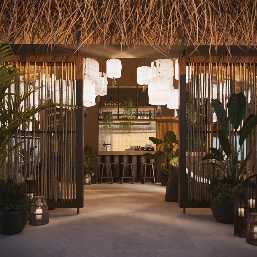 Helea Lifestyle Beach Resort Kallithea  Bagian luar foto The interior of the restaurant