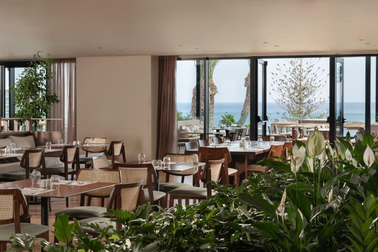 Helea Lifestyle Beach Resort Kallithea  Bagian luar foto The restaurant