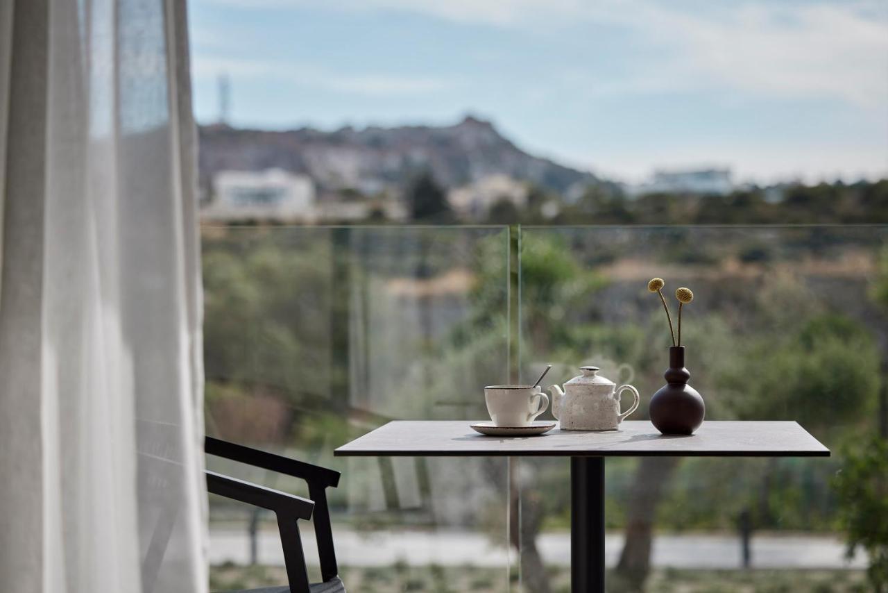 Helea Lifestyle Beach Resort Kallithea  Bagian luar foto View from the hotel
