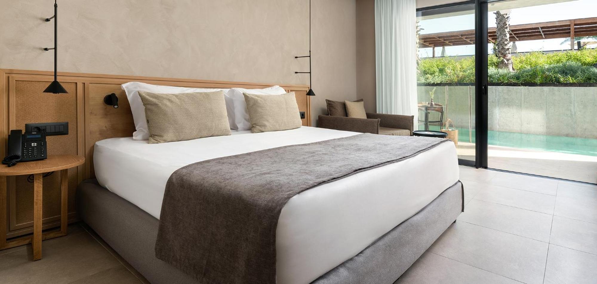 Helea Lifestyle Beach Resort Kallithea  Bagian luar foto Deluxe room
