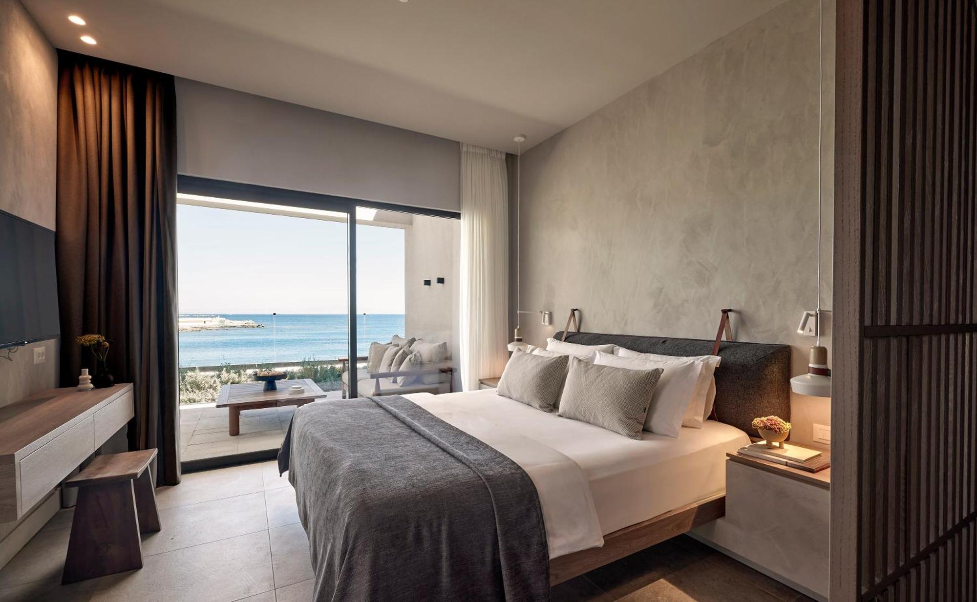 Helea Lifestyle Beach Resort Kallithea  Ruang foto Deluxe Seafront