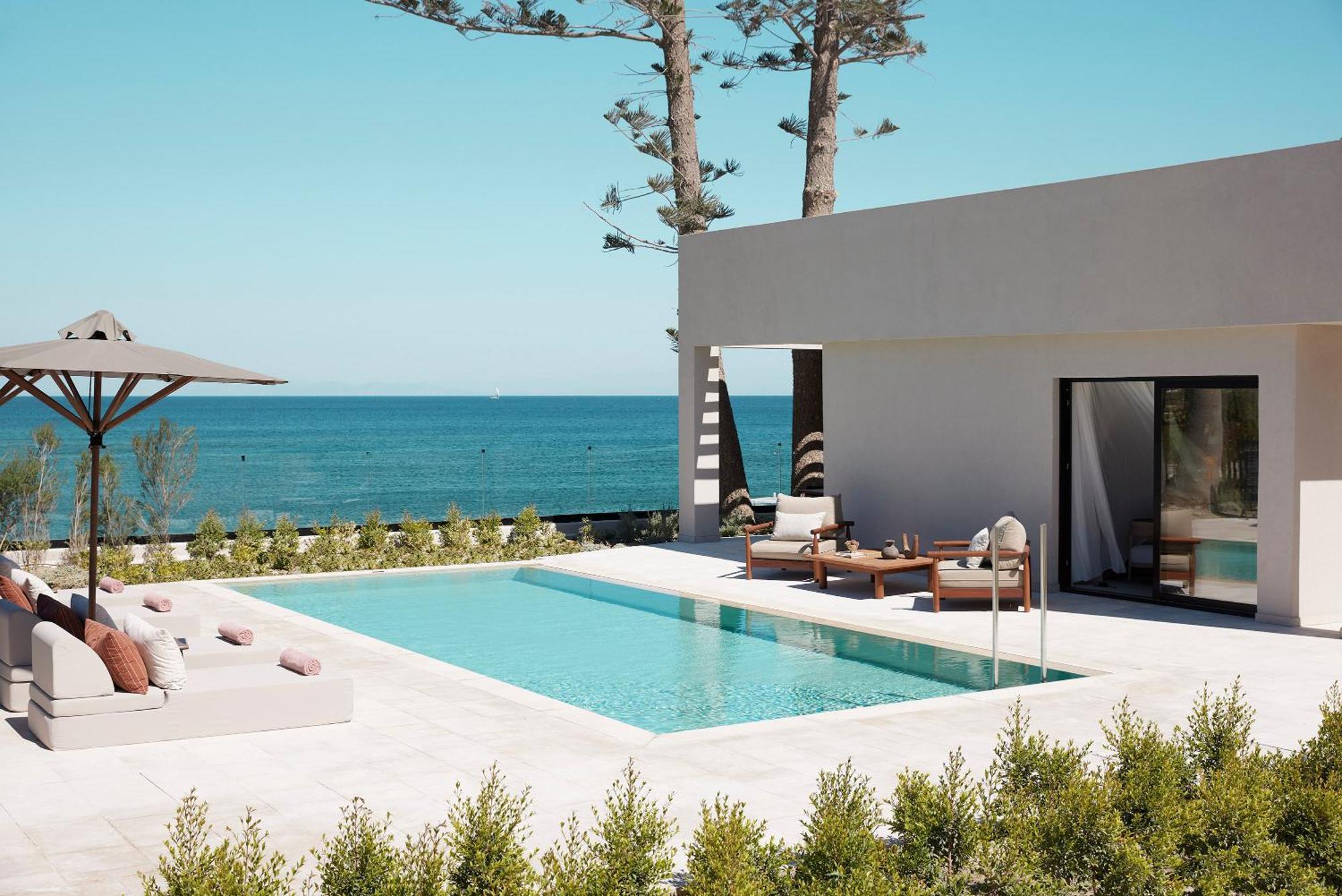 Helea Lifestyle Beach Resort Kallithea  Ruang foto The Westin Resort & Villas, Naoussa, Paros